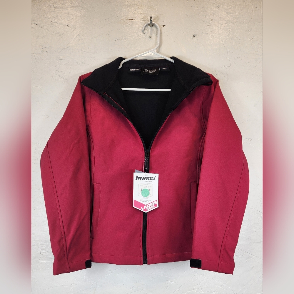NWT Mossi Fuchsia Activewear lined Jacket size‎ Small